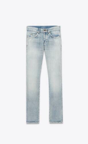 ysl jeans with the shoes|saint laurent slim fit jeans.